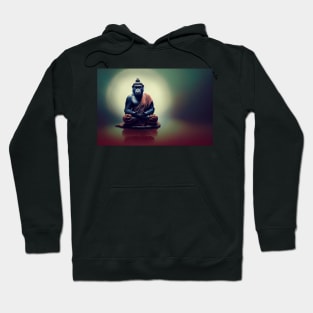 Meditating monkey Hoodie